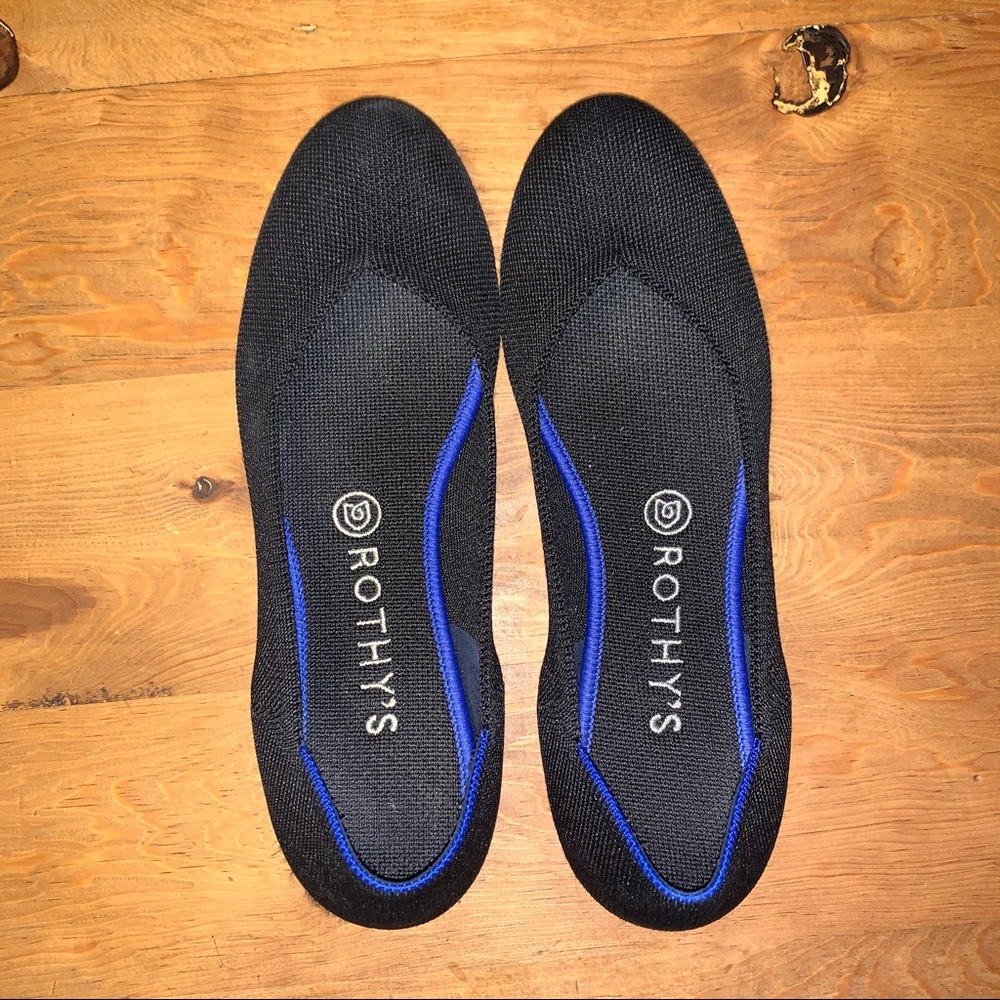 Rothy’s Black Flats size 9